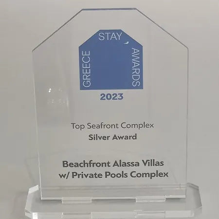 Beachfront Alassa Villas With Private Pools Kotronion  Εξωτερικό φωτογραφία